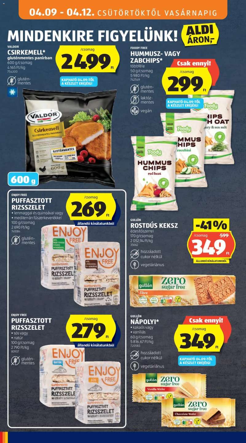 Aldi Aldi akciós újság 20 oldal