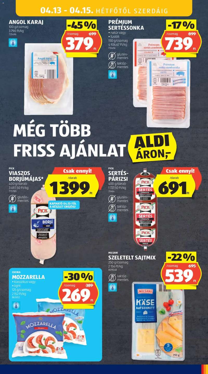 Aldi Aldi akciós újság 33 oldal