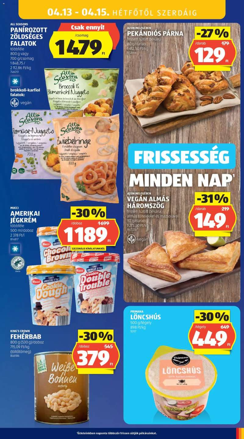 Aldi Aldi akciós újság 35 oldal