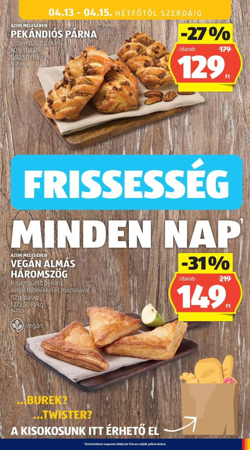 Aldi Aldi akciós újság 39 oldal