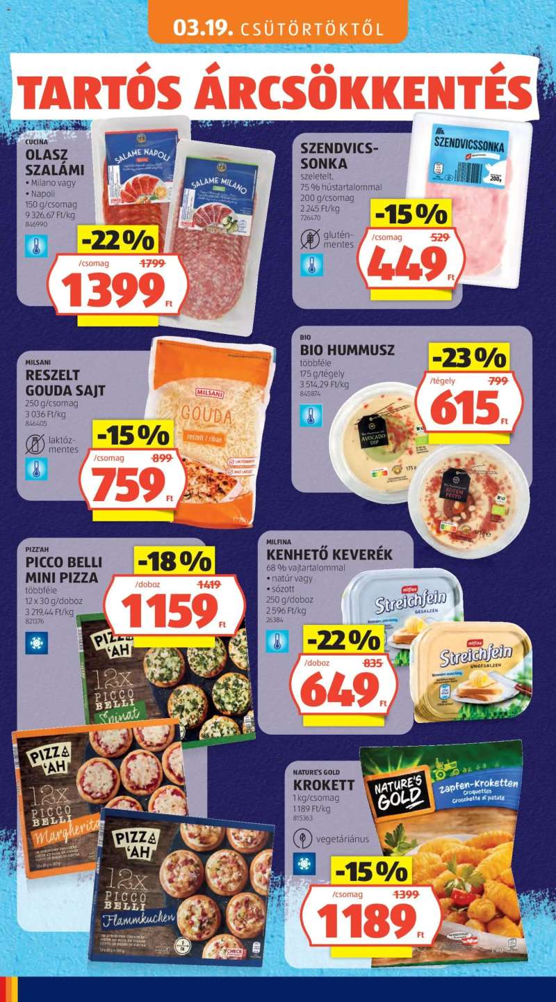 Aldi Aldi akciós újság 4 oldal