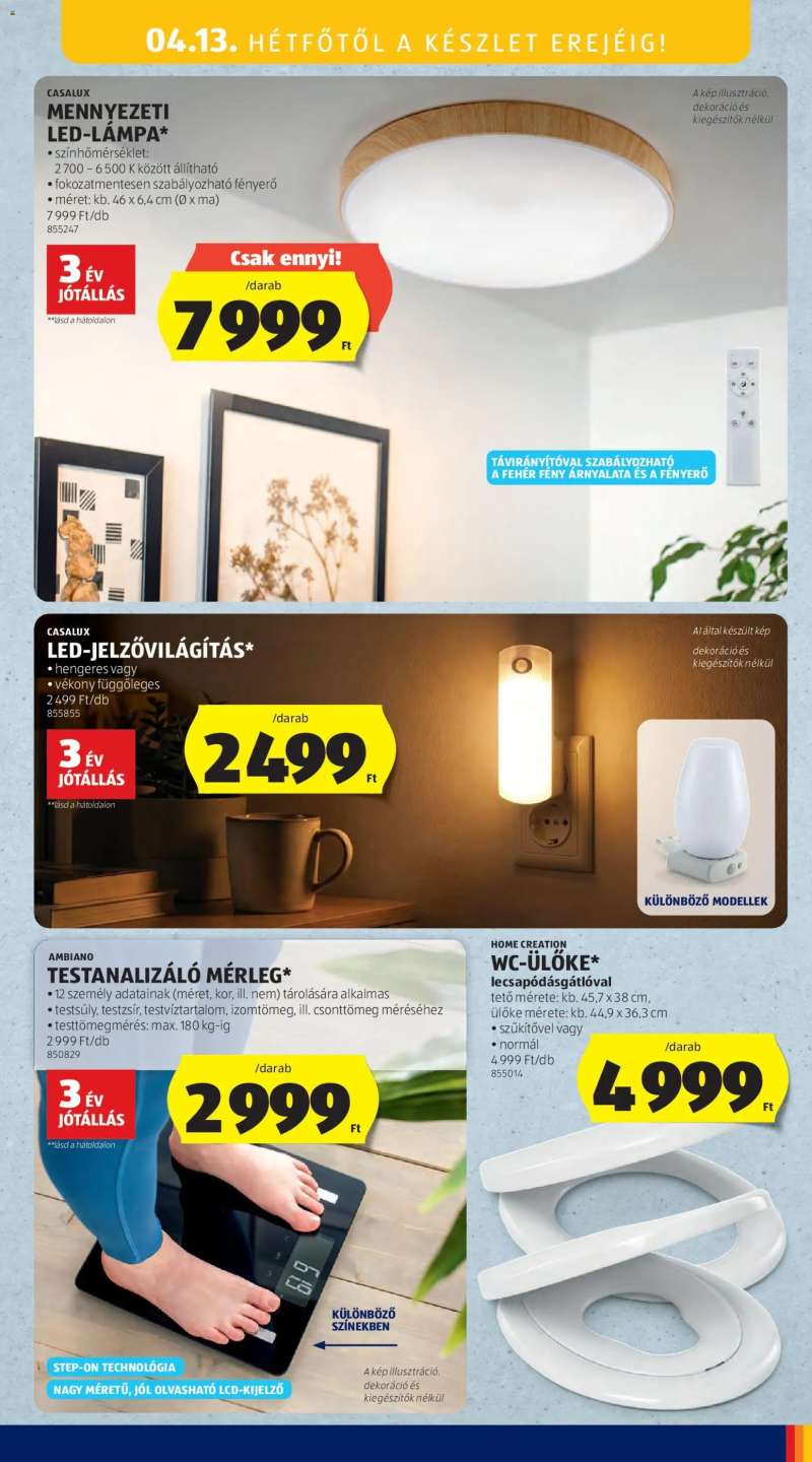 Aldi Aldi akciós újság 51 oldal