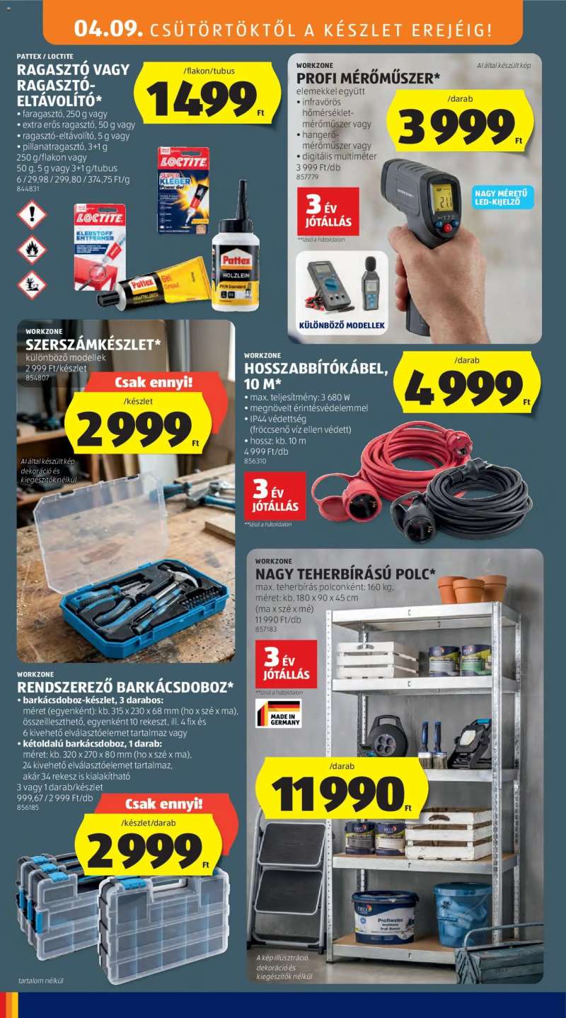 Aldi Aldi Középső sor termékei 6 oldal