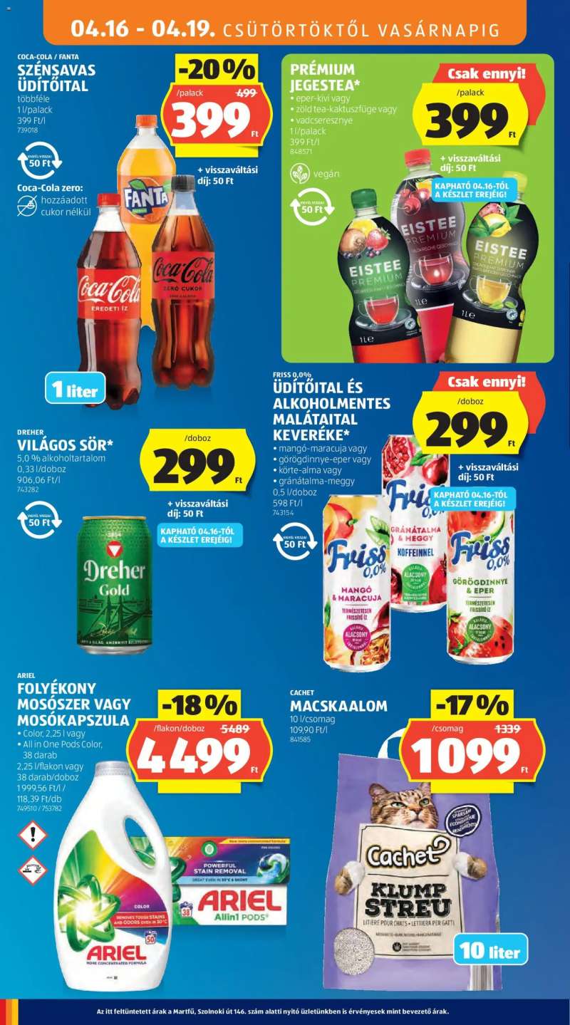 Aldi Aldi akciós újság 16 oldal