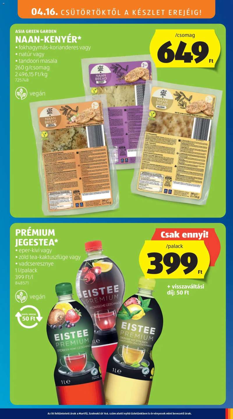 Aldi Aldi akciós újság 21 oldal