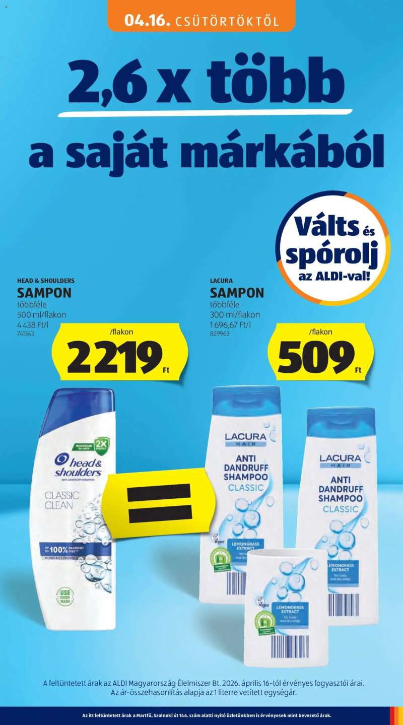 Aldi Aldi akciós újság 25 oldal