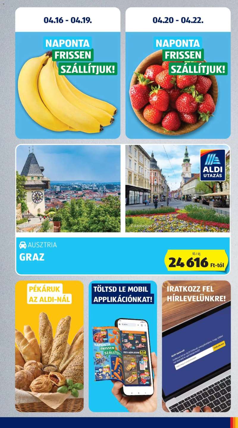 Aldi Aldi akciós újság 3 oldal