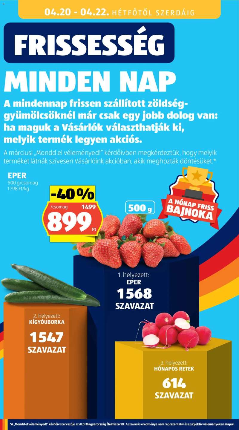 Aldi Aldi akciós újság 34 oldal