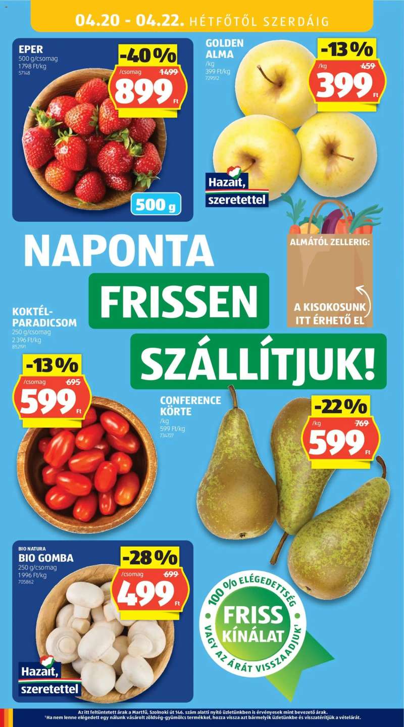 Aldi Aldi akciós újság 36 oldal