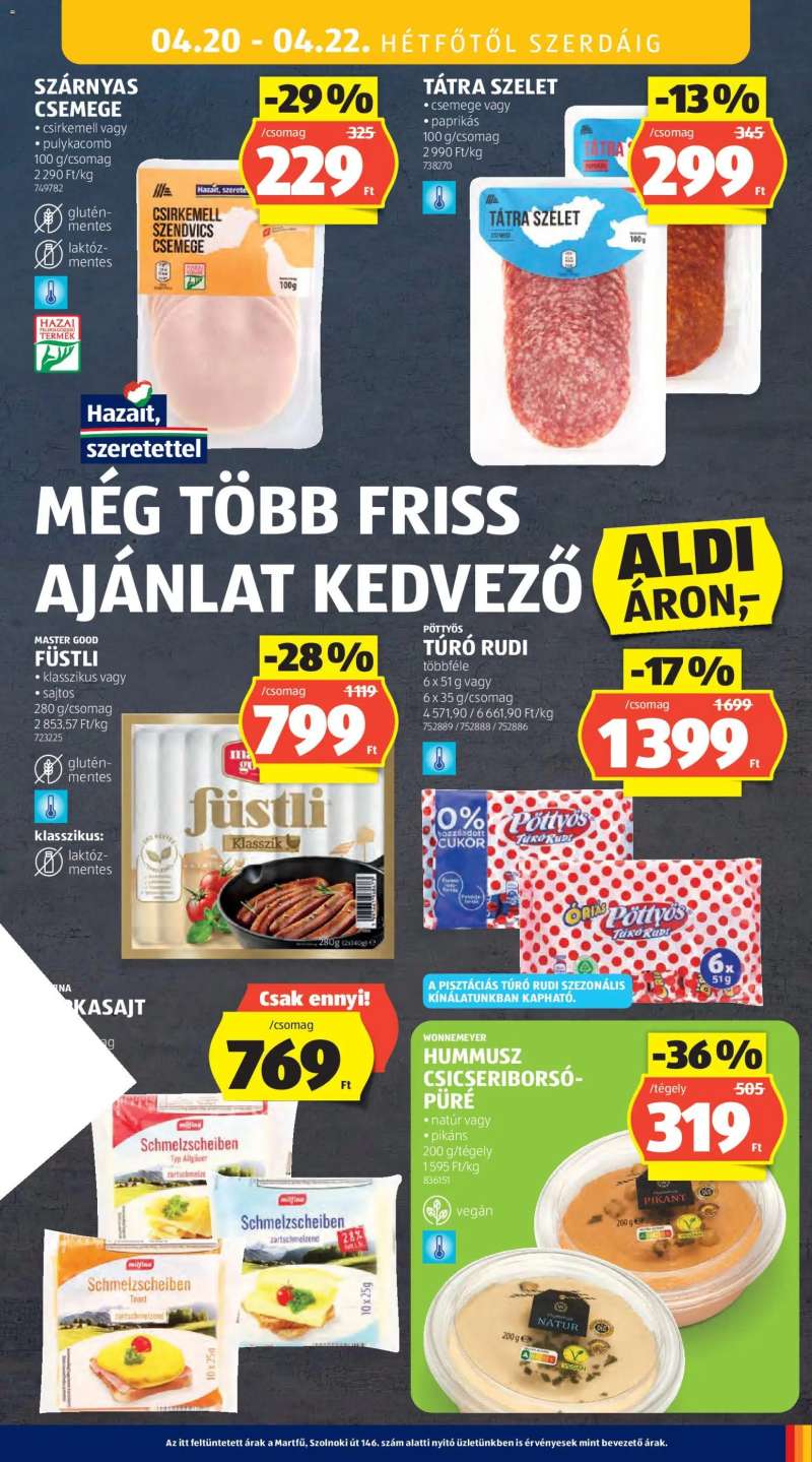 Aldi Aldi akciós újság 37 oldal