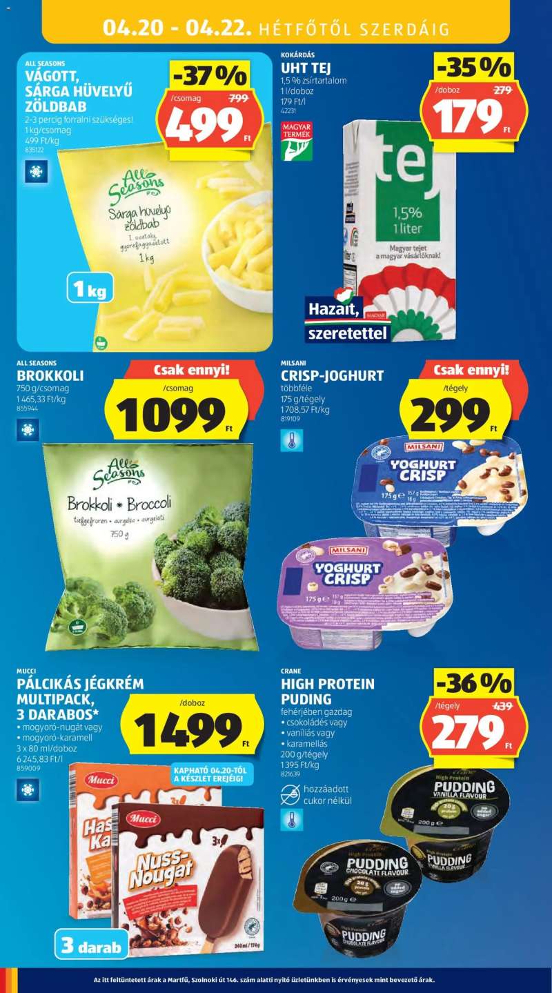 Aldi Aldi akciós újság 38 oldal