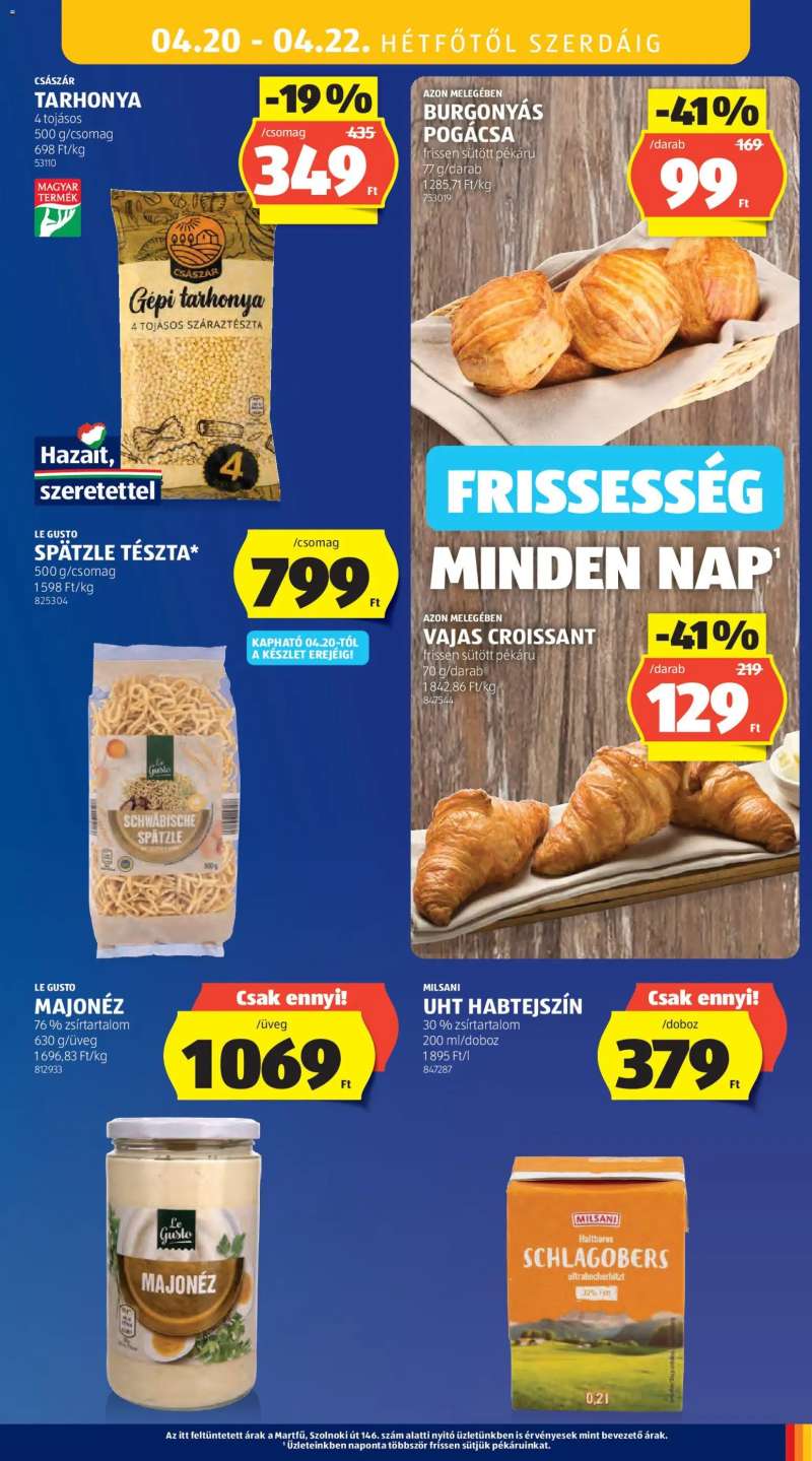Aldi Aldi akciós újság 39 oldal