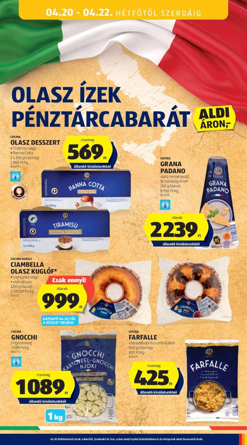 Aldi Aldi akciós újság 45 oldal