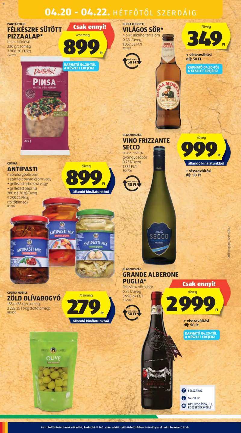 Aldi Aldi akciós újság 46 oldal