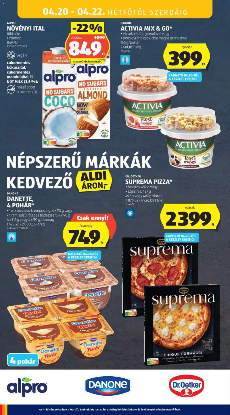 Aldi Aldi akciós újság 50 oldal