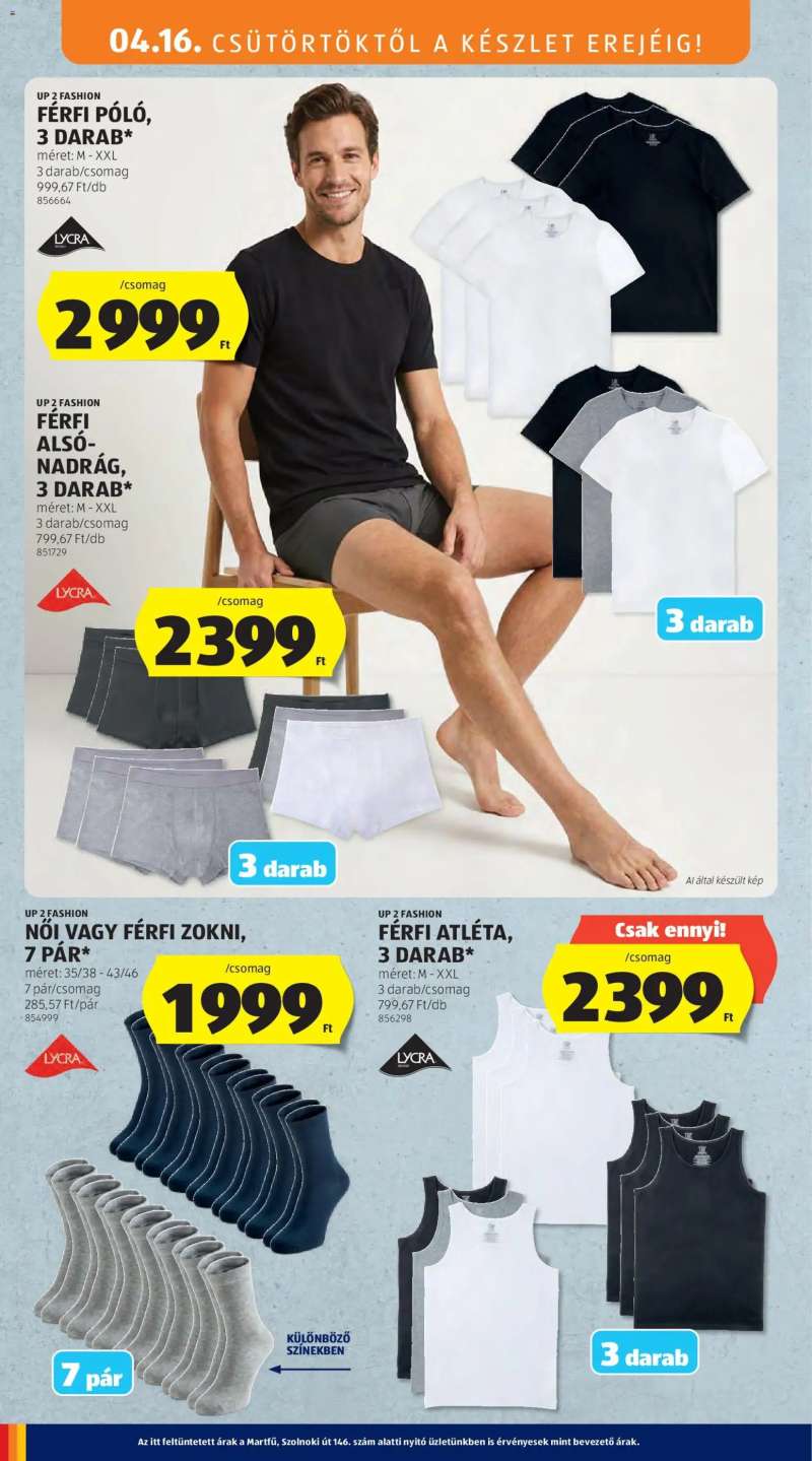 Aldi Aldi Középső sor termékei 10 oldal