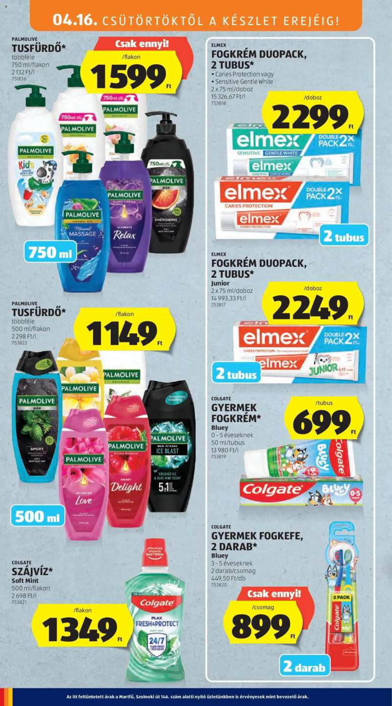 Aldi Aldi Középső sor termékei 12 oldal