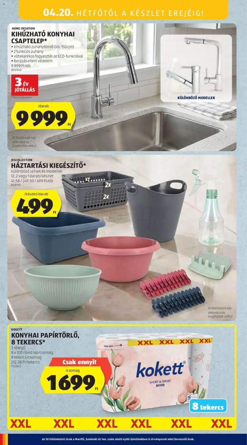 Aldi Aldi Középső sor termékei 18 oldal