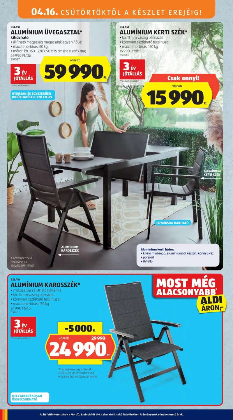 Aldi Aldi Középső sor termékei 2 oldal