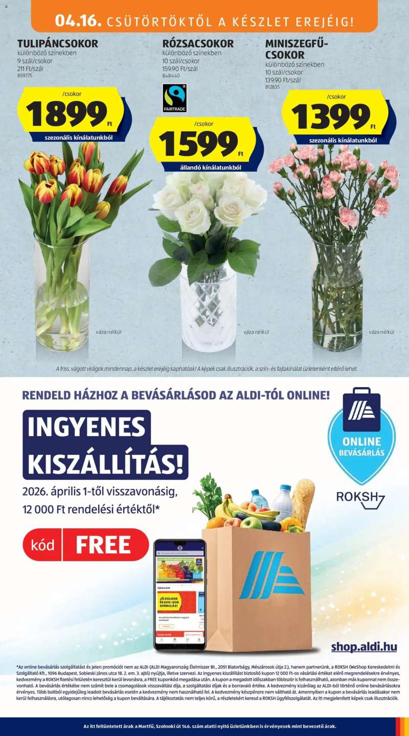 Aldi Aldi Középső sor termékei 9 oldal