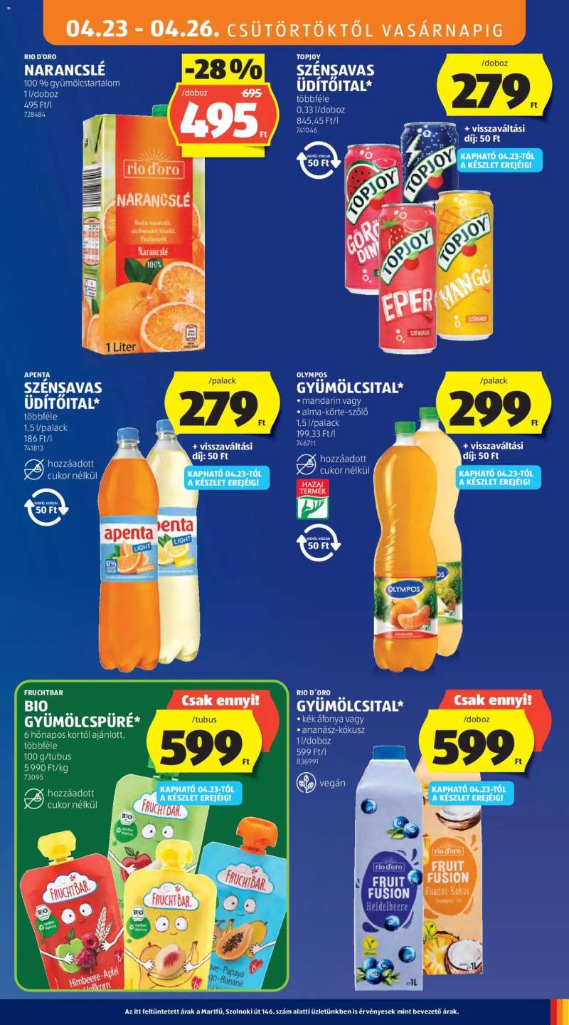 Aldi Aldi akciós újság 13 oldal