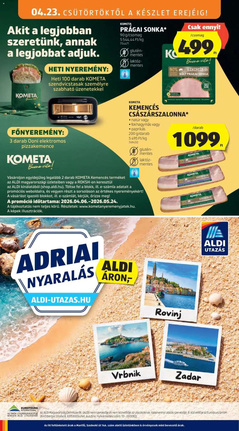 Aldi Aldi akciós újság 16 oldal
