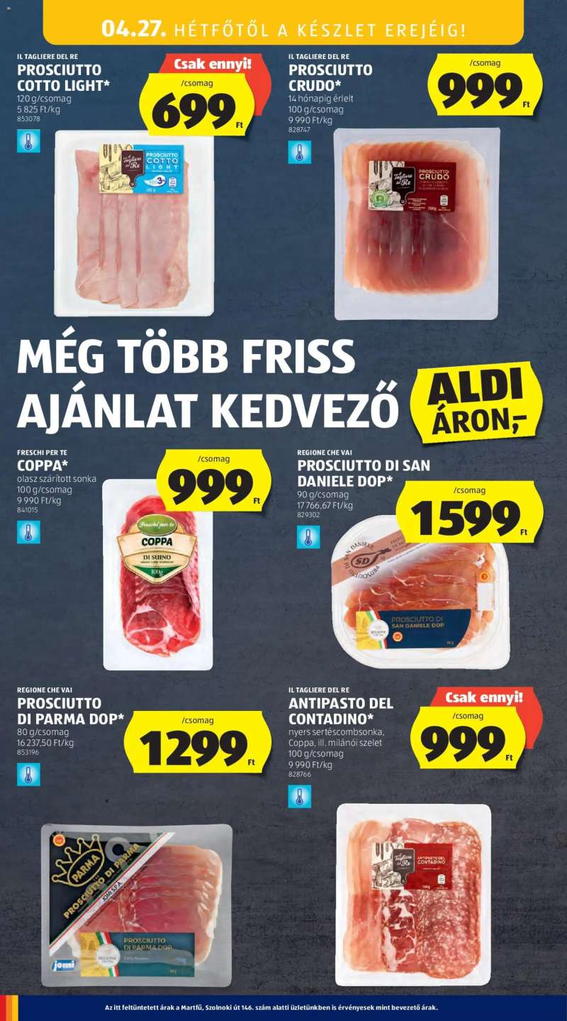 Aldi Aldi akciós újság 34 oldal
