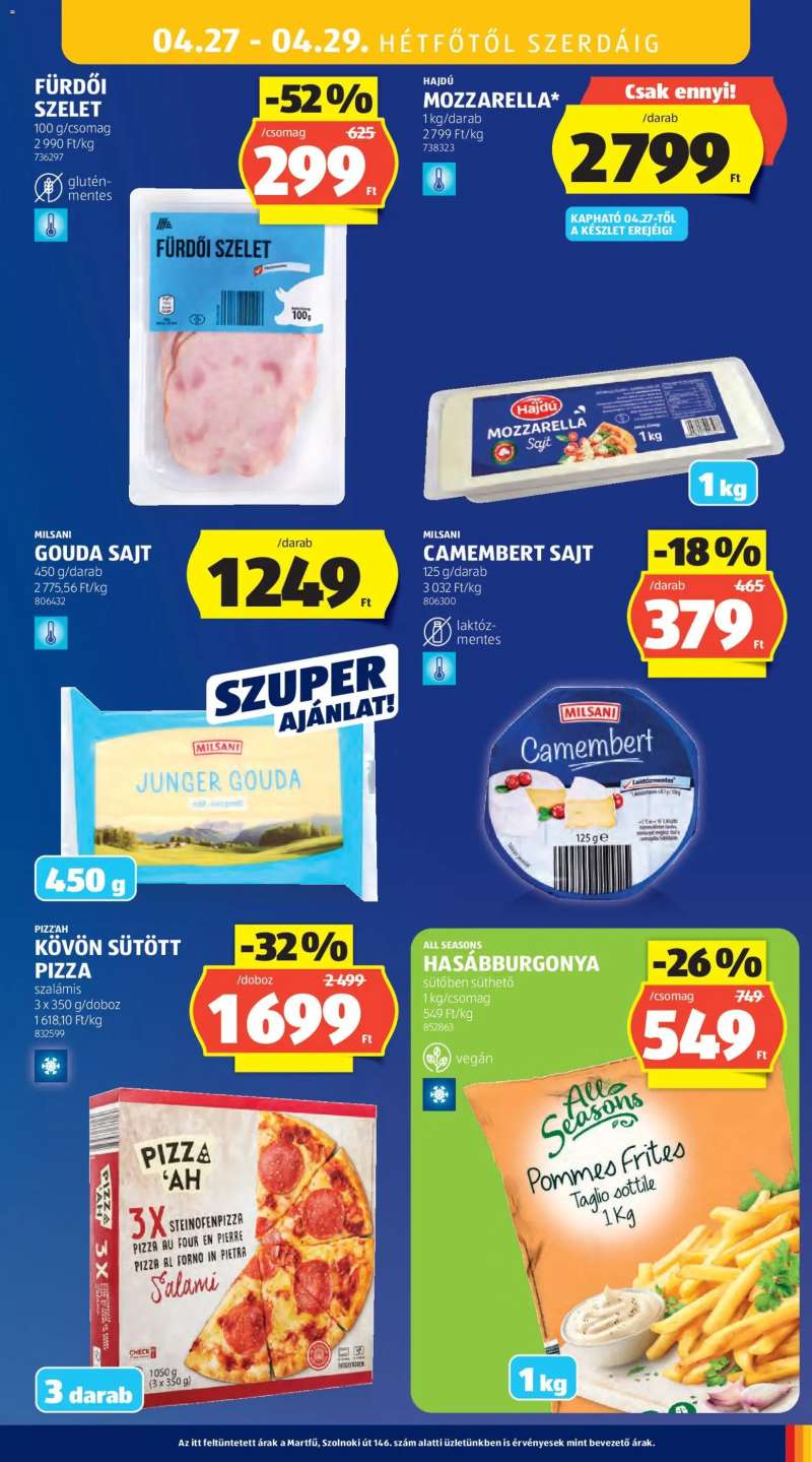 Aldi Aldi akciós újság 35 oldal