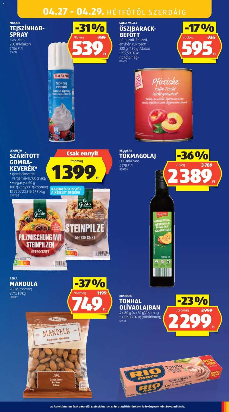 Aldi Aldi akciós újság 37 oldal