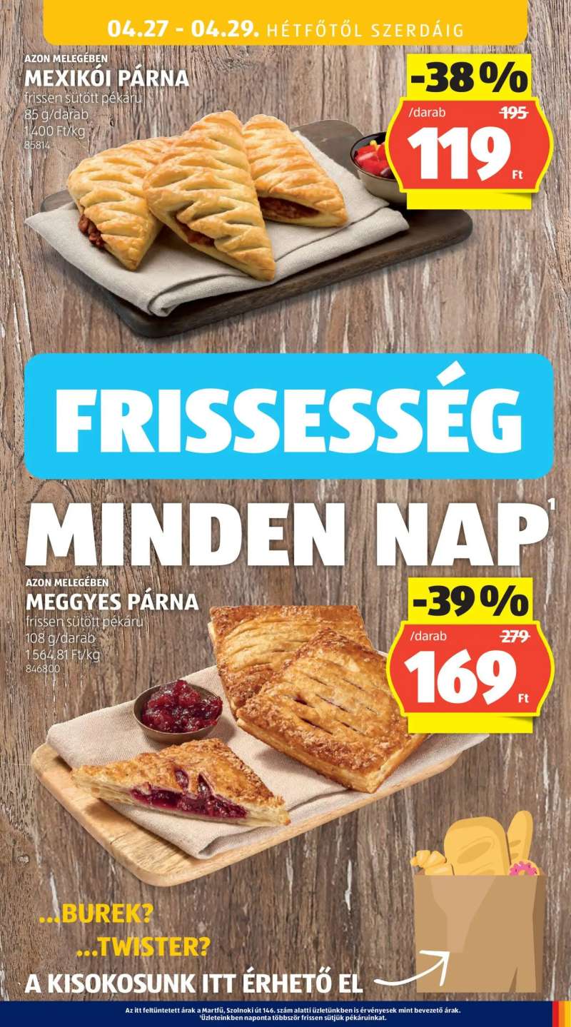 Aldi Aldi akciós újság 39 oldal