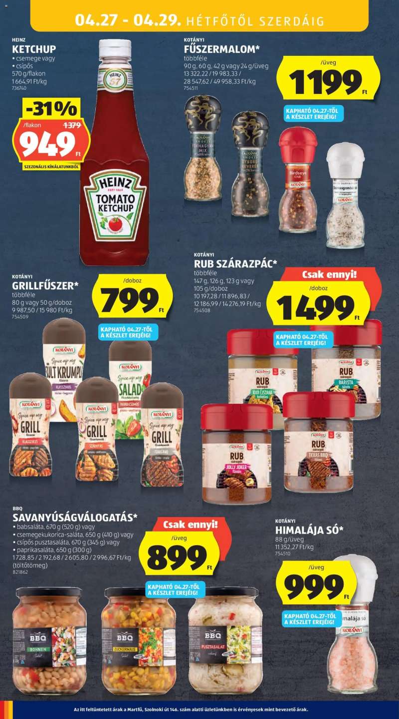 Aldi Aldi akciós újság 46 oldal