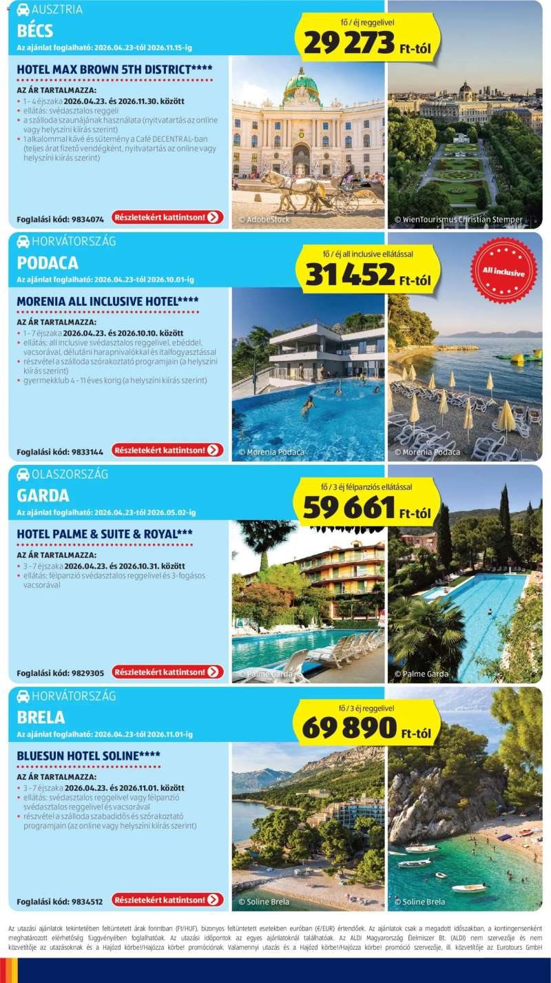 Aldi Aldi akciós újság 58 oldal