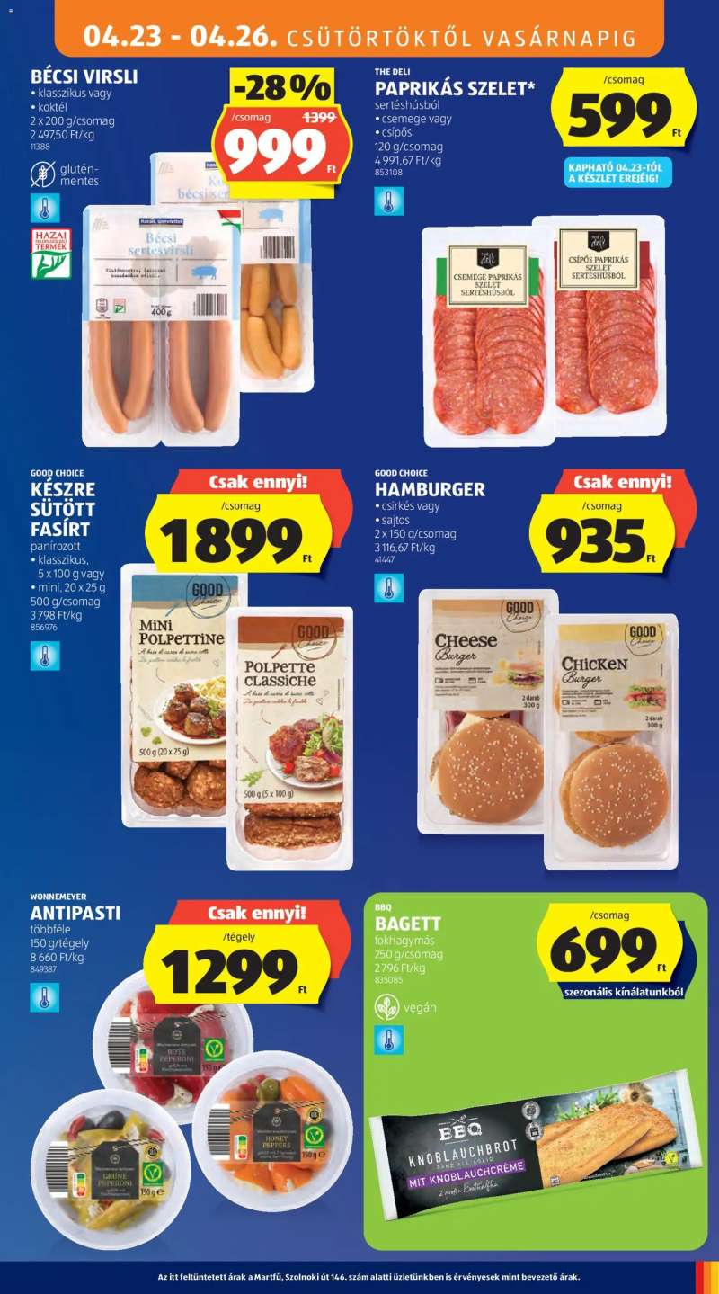 Aldi Aldi akciós újság 7 oldal