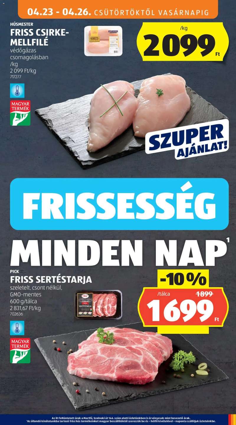 Aldi Aldi akciós újság 9 oldal