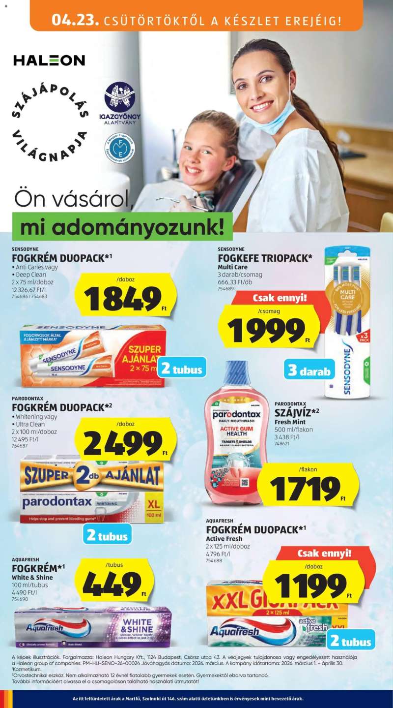 Aldi Aldi Középső sor termékei 10 oldal