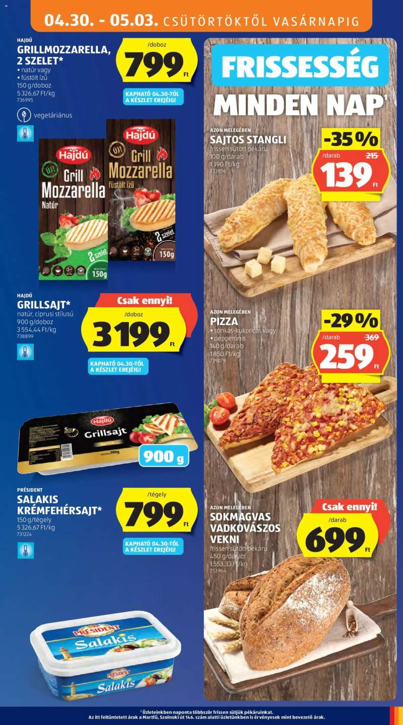 Aldi Aldi akciós újság 11 oldal