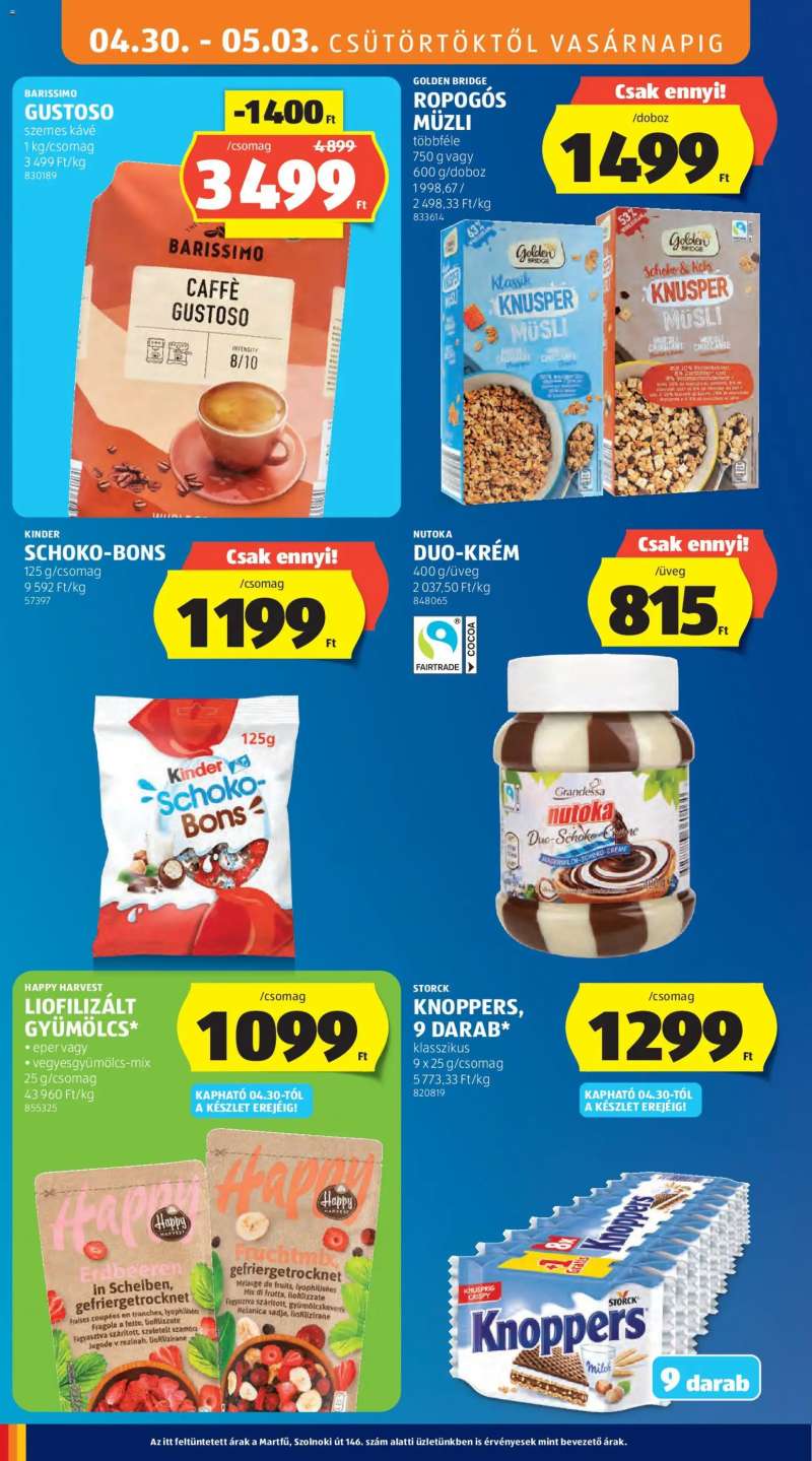 Aldi Aldi akciós újság 14 oldal