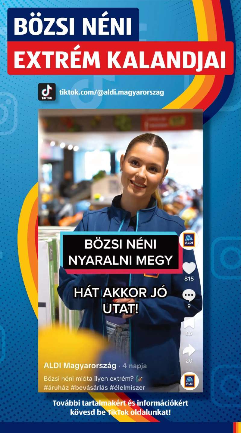 Aldi Aldi akciós újság 23 oldal