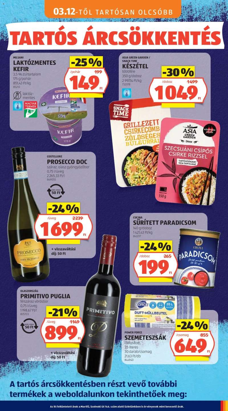 Aldi Aldi akciós újság 3 oldal