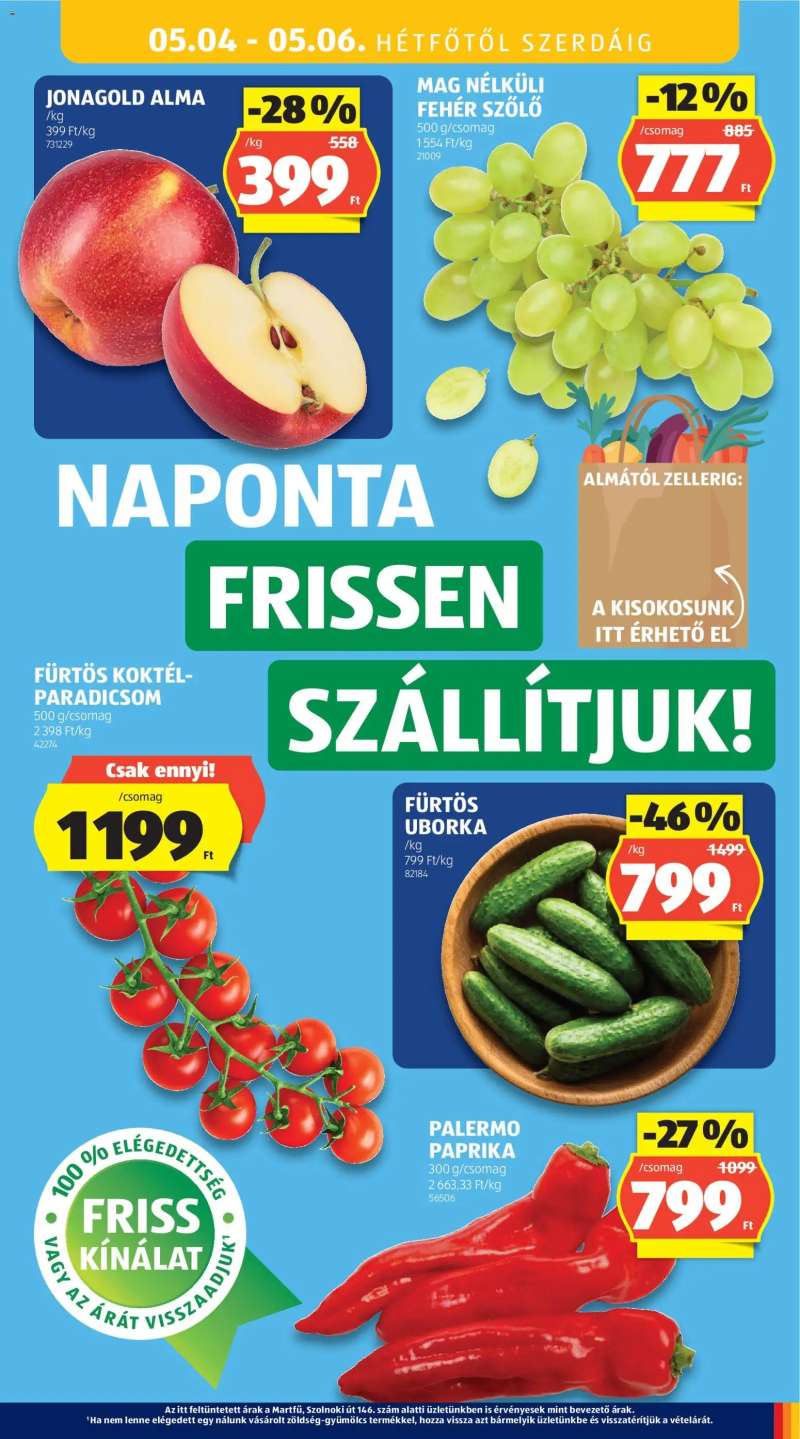 Aldi Aldi akciós újság 33 oldal