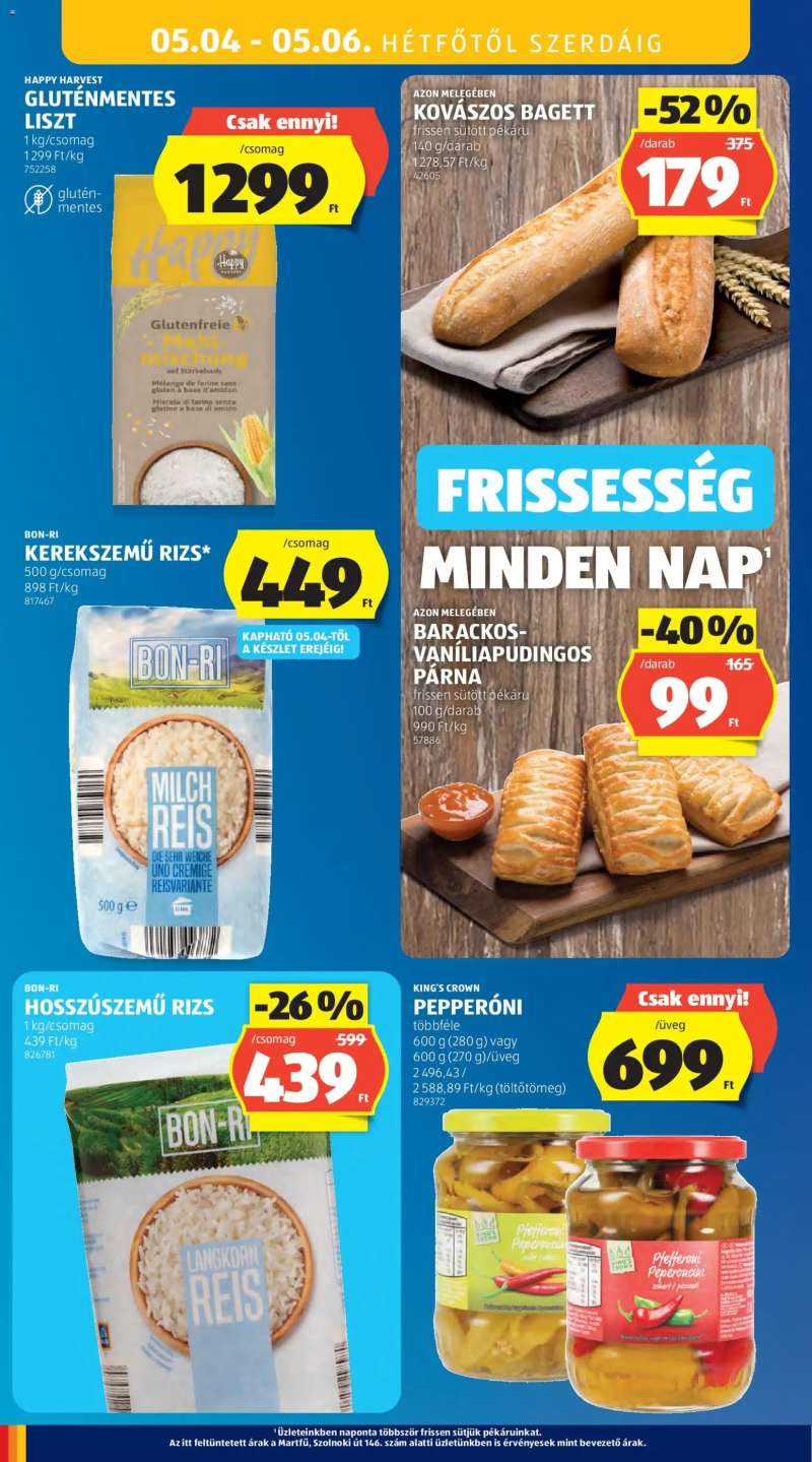 Aldi Aldi akciós újság 36 oldal
