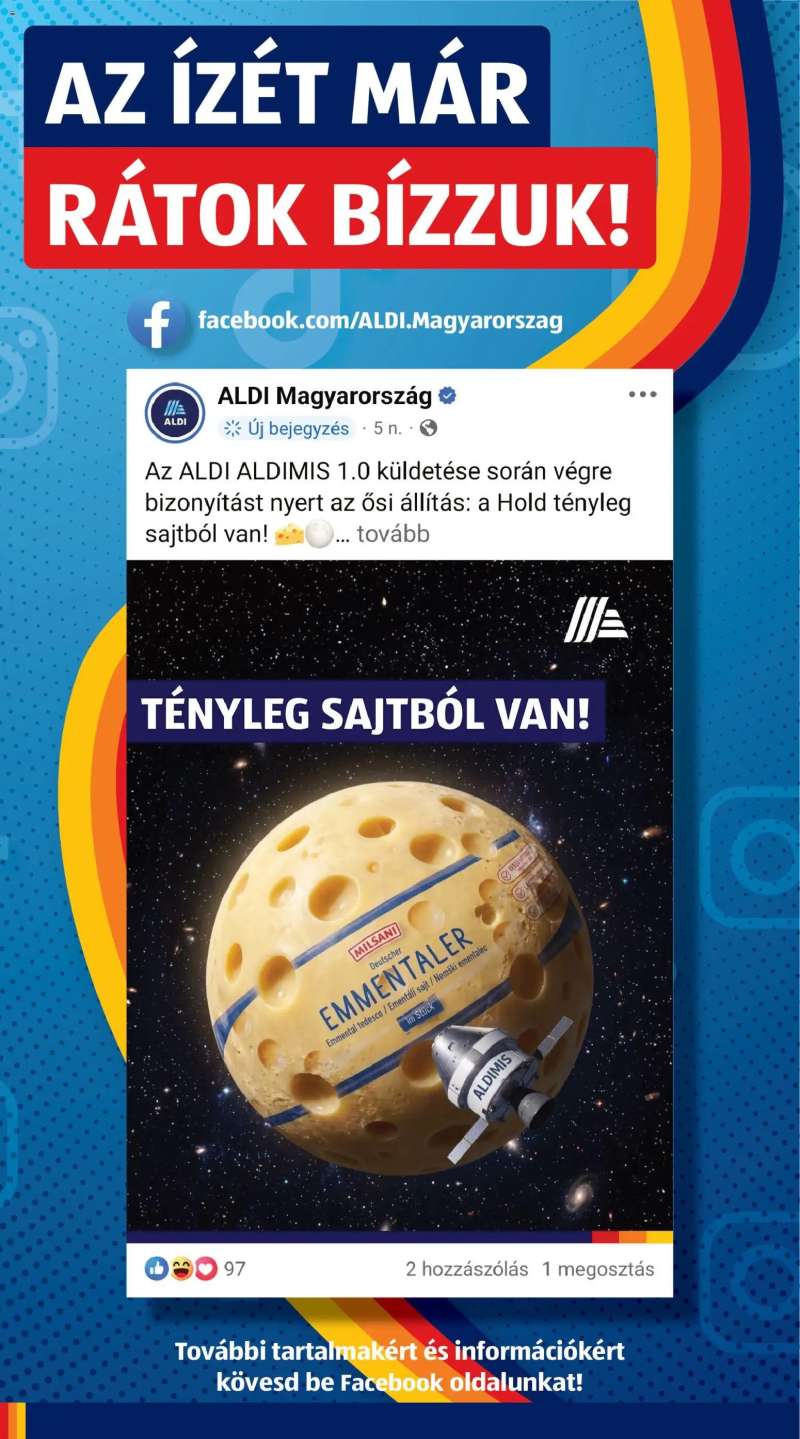 Aldi Aldi akciós újság 40 oldal