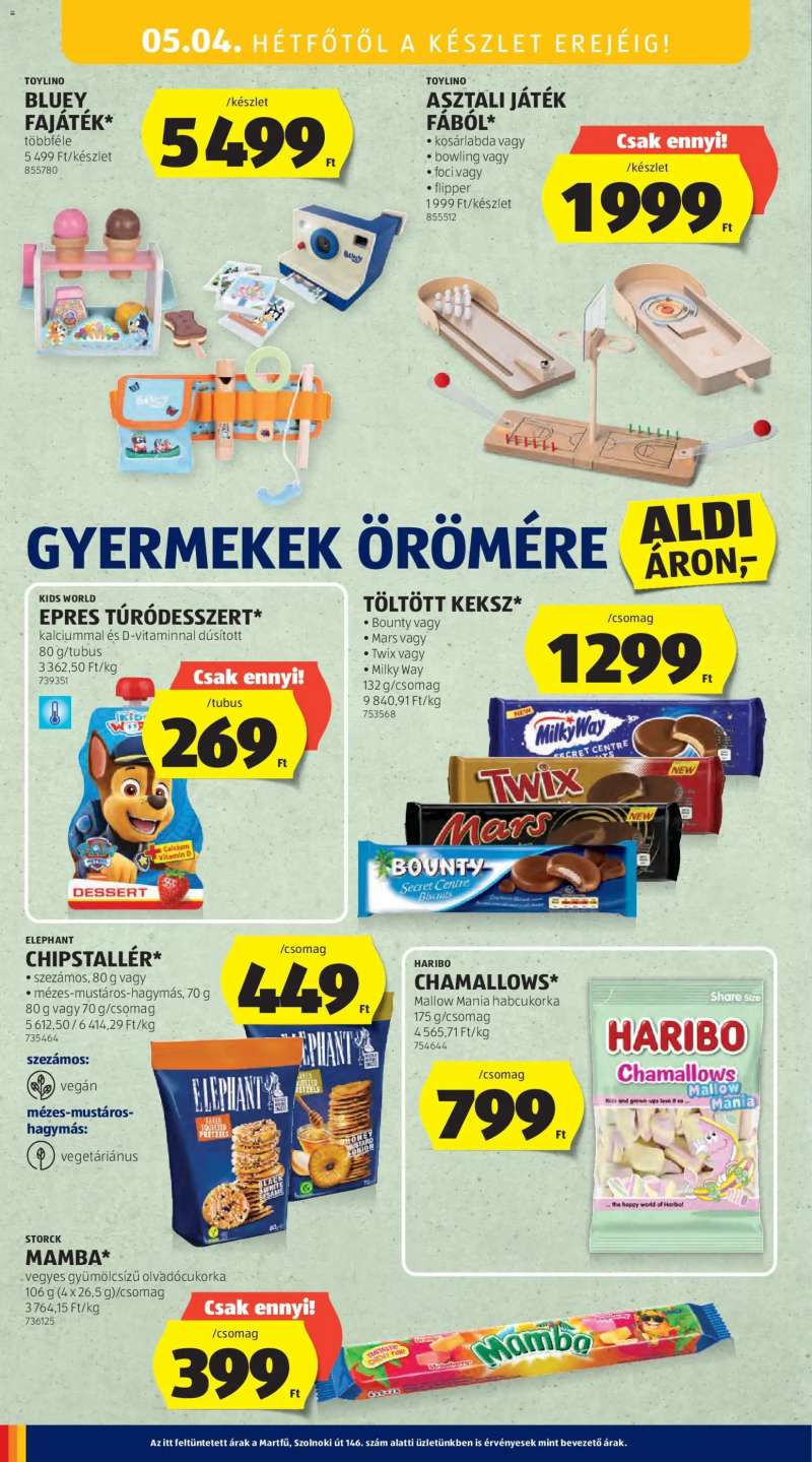Aldi Aldi akciós újság 42 oldal