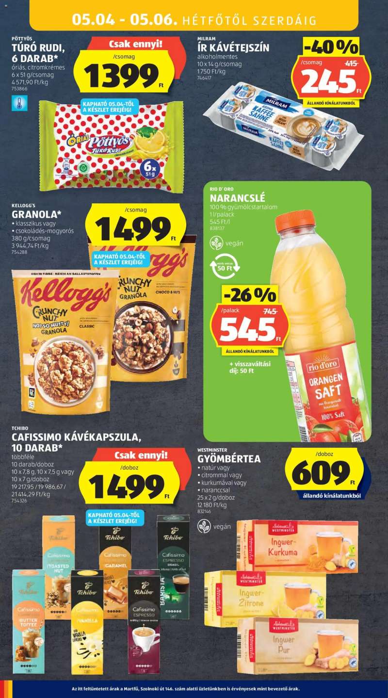Aldi Aldi akciós újság 44 oldal