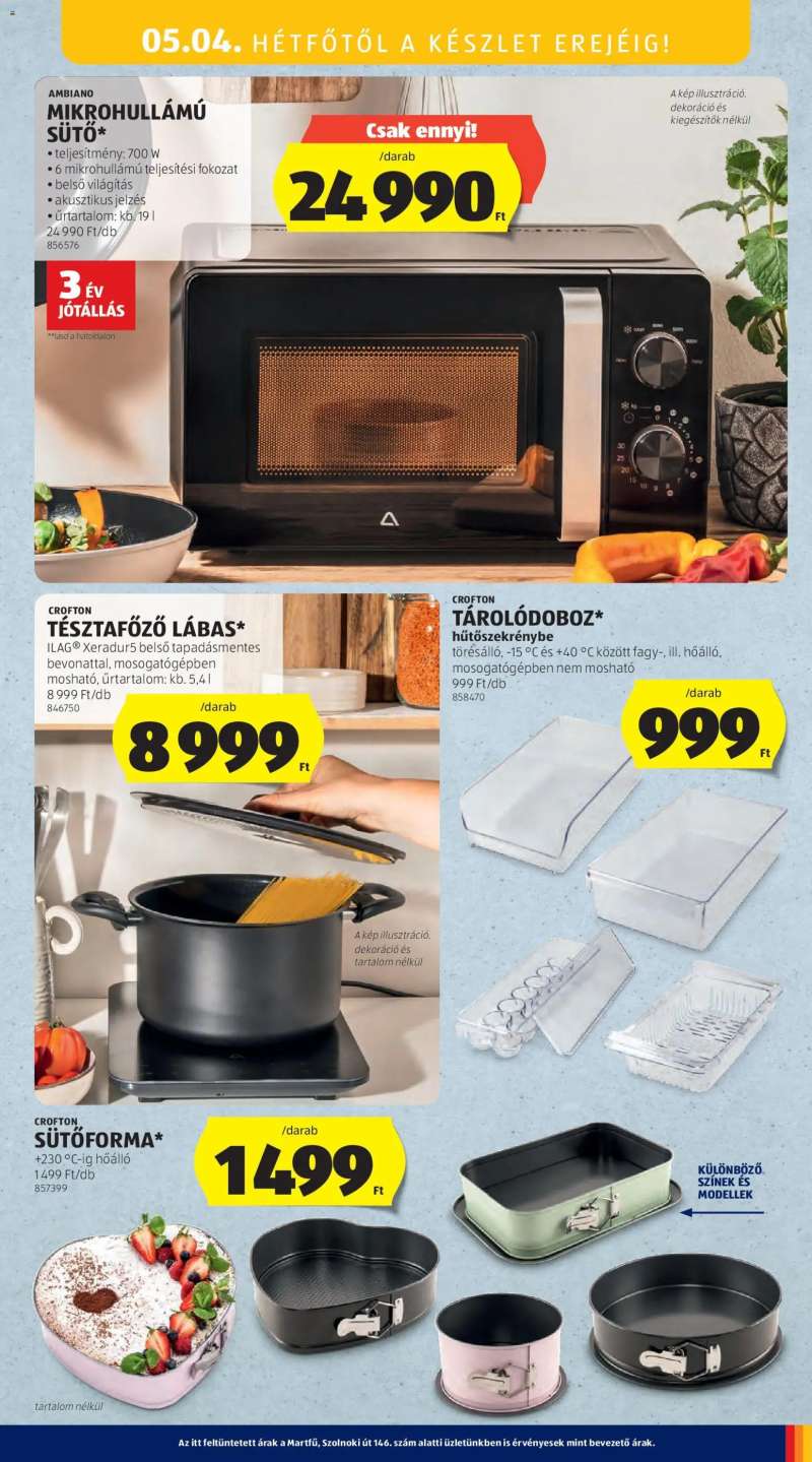 Aldi Aldi akciós újság 45 oldal