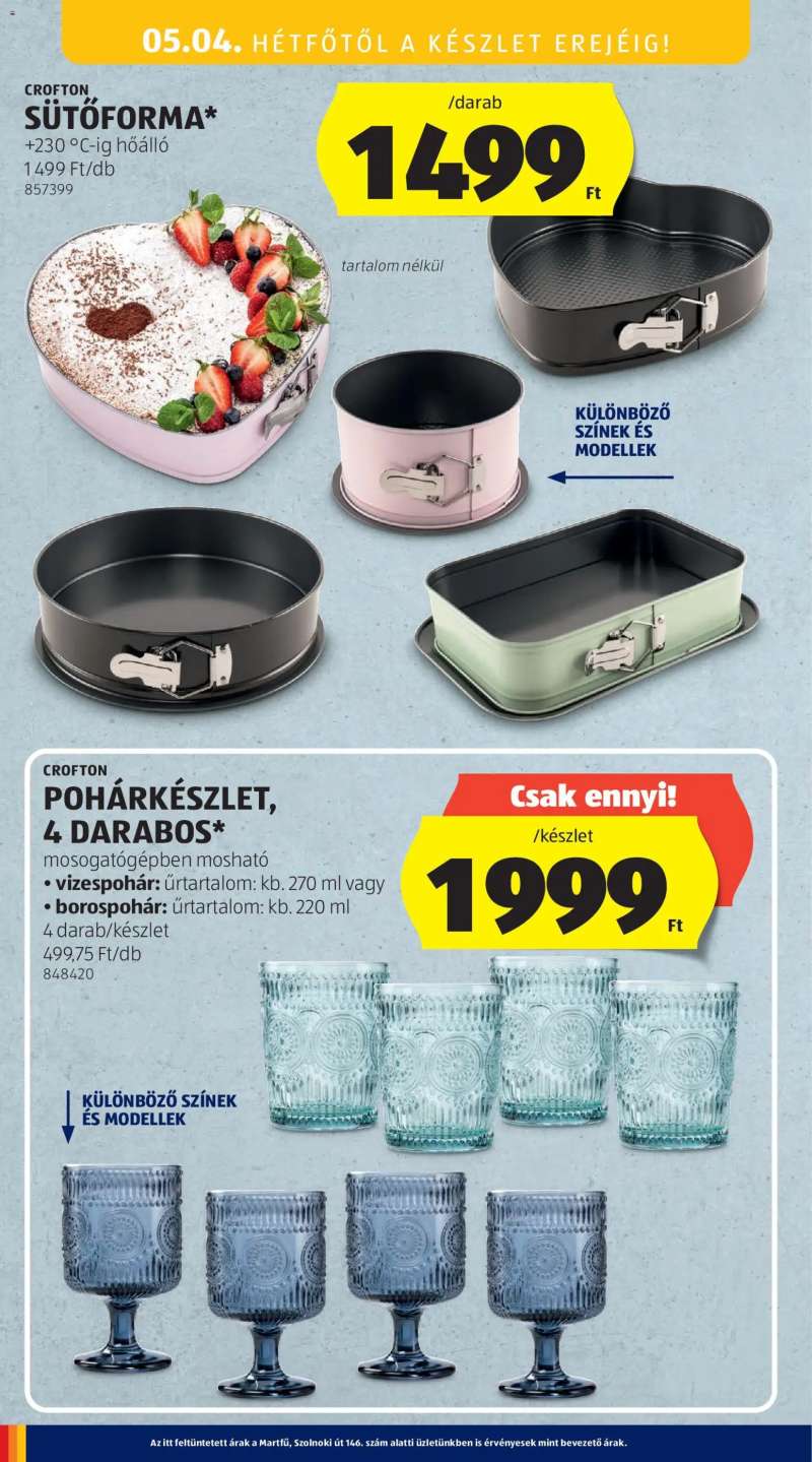 Aldi Aldi akciós újság 50 oldal
