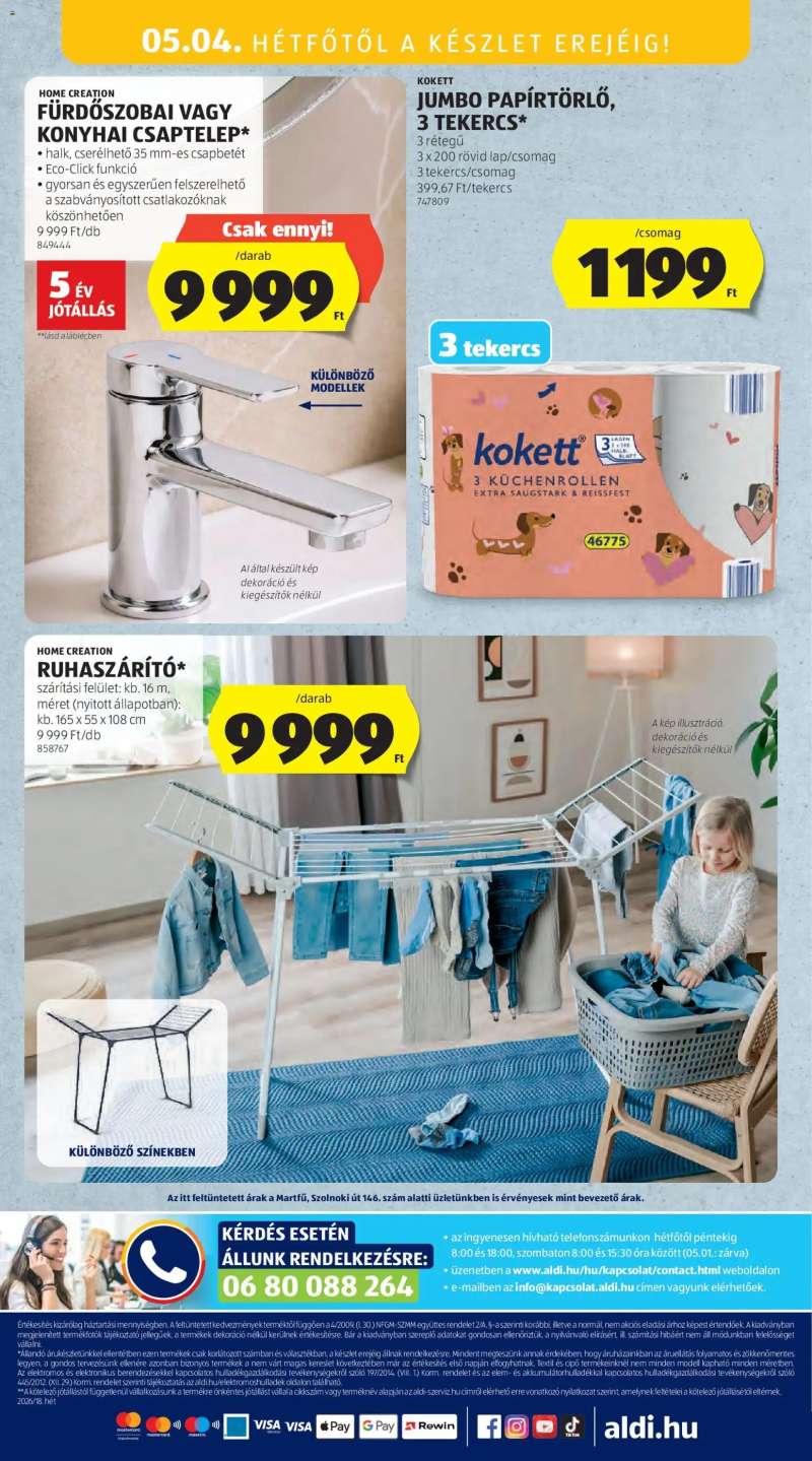 Aldi Aldi akciós újság 51 oldal