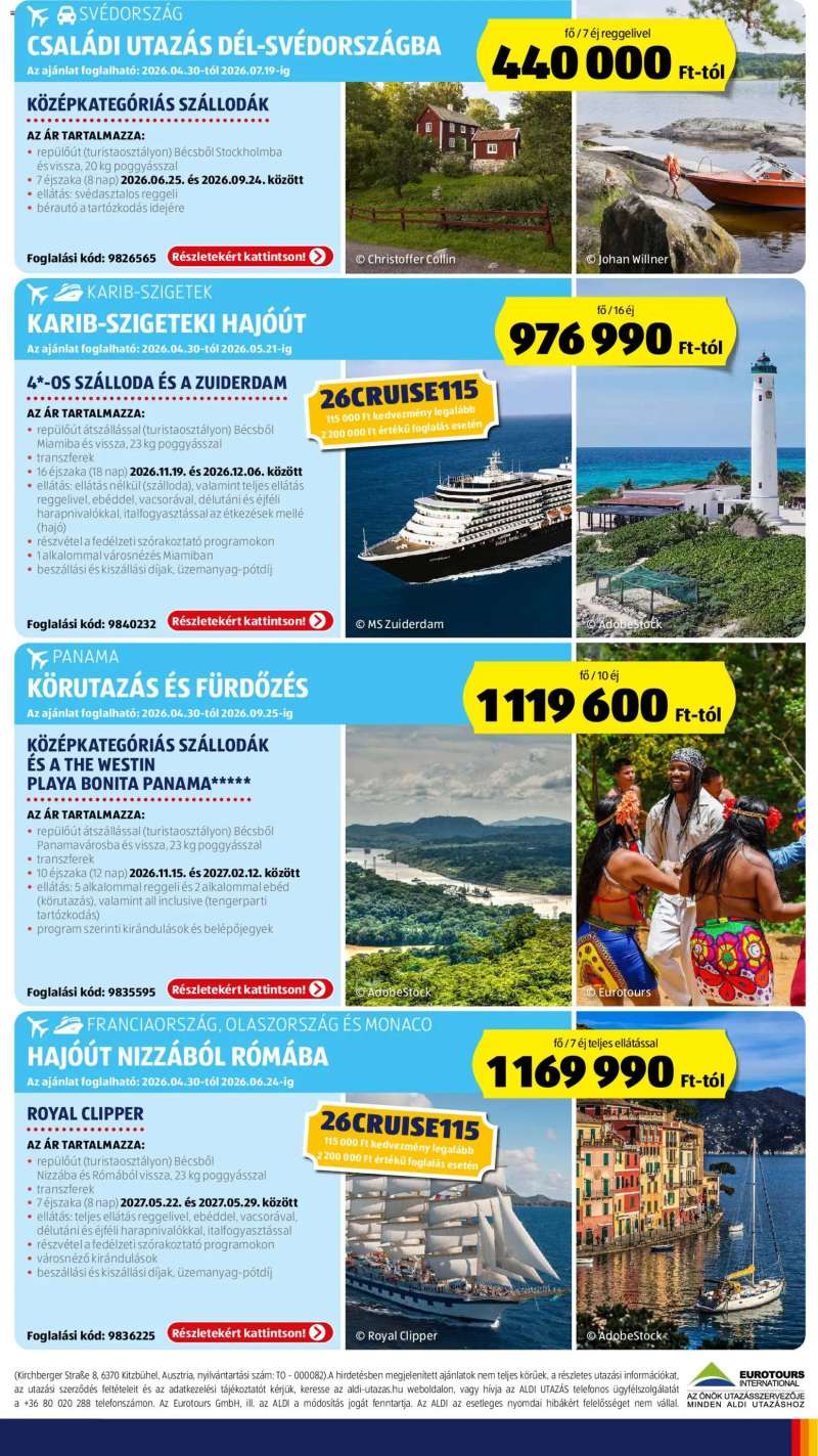 Aldi Aldi akciós újság 55 oldal