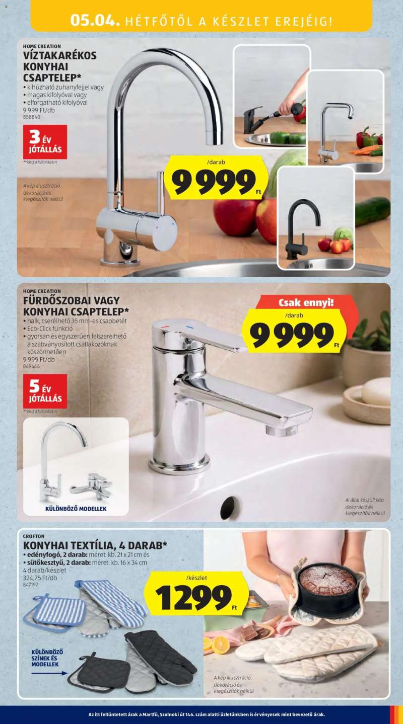 Aldi Aldi Középső sor termékei 17 oldal