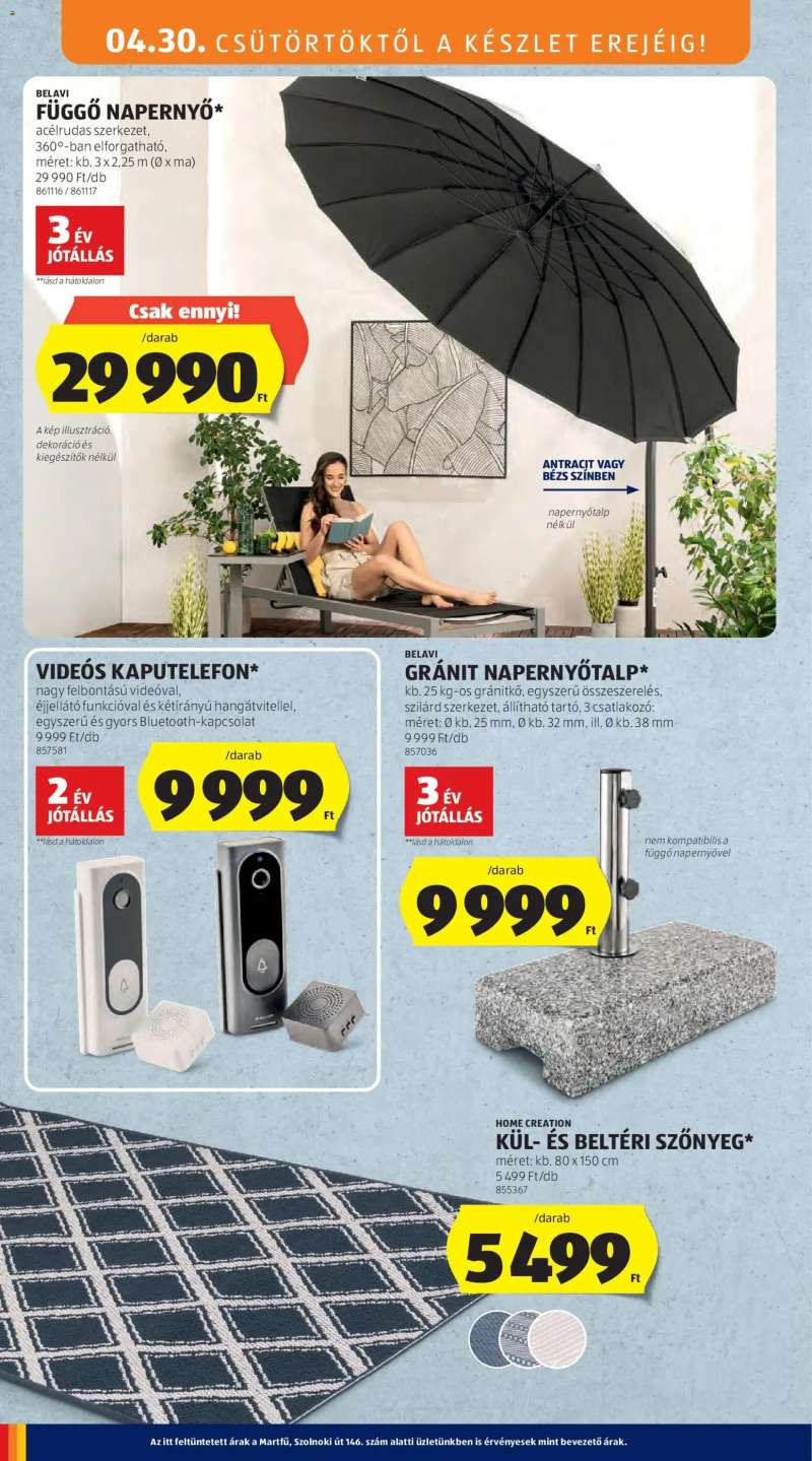 Aldi Aldi Középső sor termékei 4 oldal